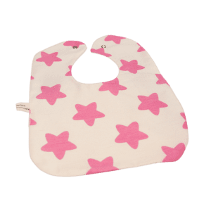 Pink Stars Σαλιάρα