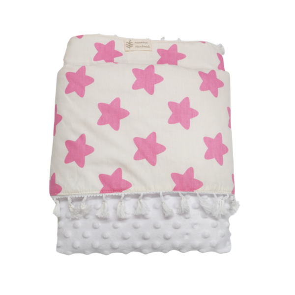 Pink Stars Παπλωματάκι