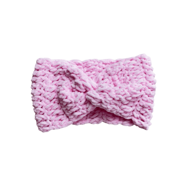 Pink velvet Κορδελίτσα Μαλλιών