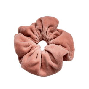 Old pink velvet Scrunch