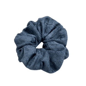 Indigo silk Scrunch