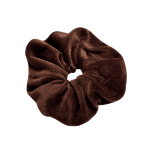 Brown velvet Scrunch