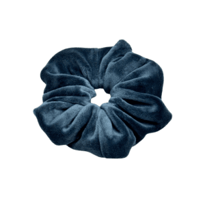 Indigo velvet Scrunch
