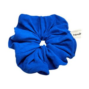Royal blue crep Scrunch